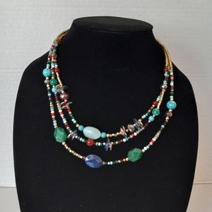 Lonna & Lily with love multi beaded multi strand necklace